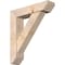 Ekena Millwork Traditional Slat Smooth Bracket w/ Offset Brace, Douglas Fir, 7 1/2"W x 32"D x 36"H BKT0806X32X36TRA06SDF - alternate 1